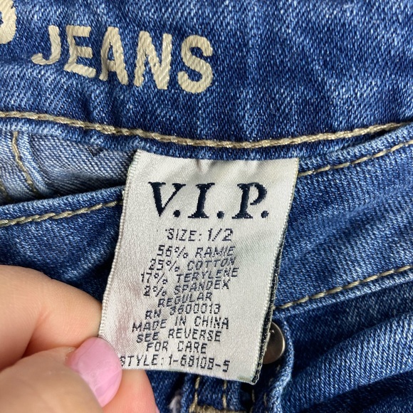 🍉Distress Denim Women’s Skinny Jeans size 1/2 - Picture 2 of 4